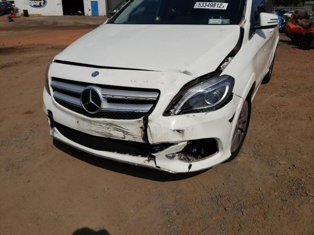 WDDVP9AB4EJ001326 - 2014 MERCEDES-BENZ B ELECTRIC WHITE photo 9