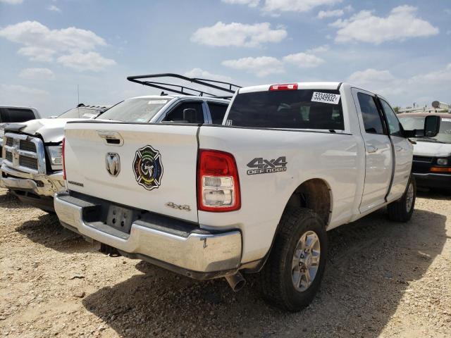 3C6UR5DL9KG563899 - 2019 RAM 2500 BIG H WHITE photo 4