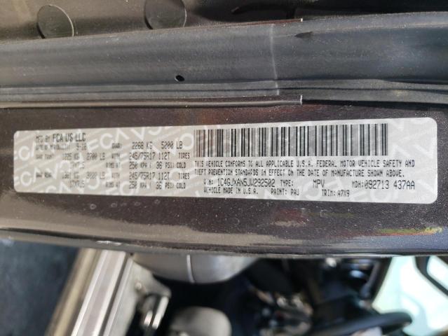 1C4GJXAN5JW292502 - 2018 JEEP WRANGLER S GRAY photo 10