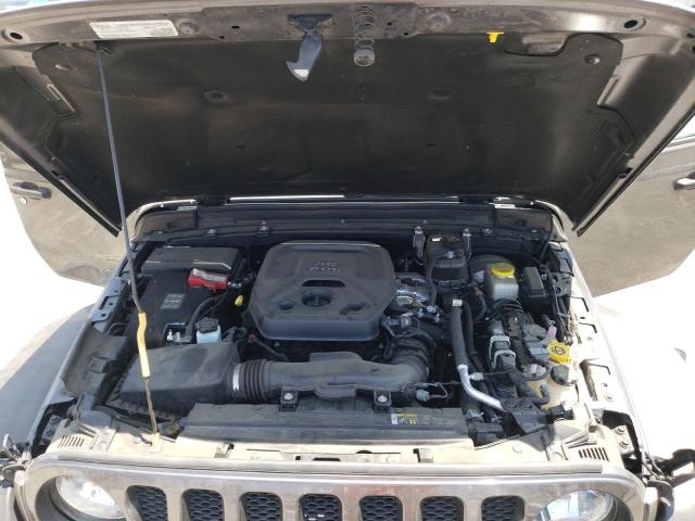 1C4GJXAN5JW292502 - 2018 JEEP WRANGLER S GRAY photo 7