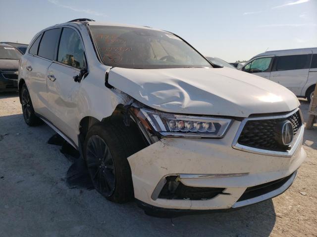 5FRYD4H98HB022681 - 2017 ACURA MDX ADVANC WHITE photo 10