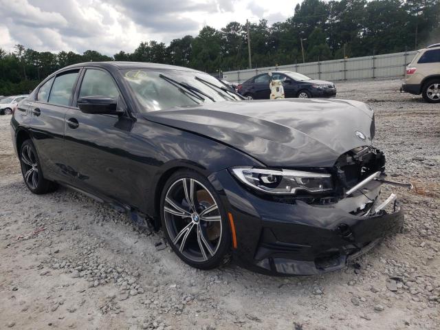 3MW5R7J57K8A04826 - 2019 BMW 330XI BLACK photo 1