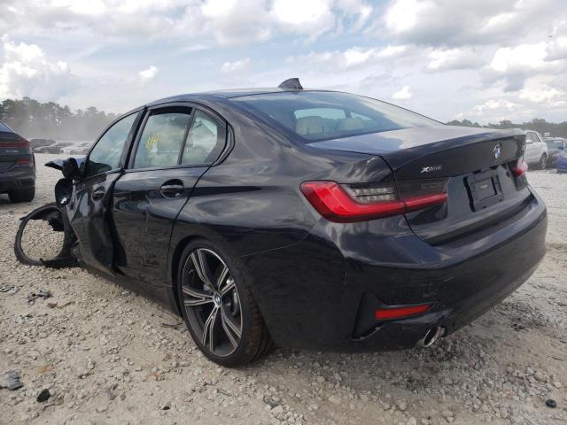 3MW5R7J57K8A04826 - 2019 BMW 330XI BLACK photo 3