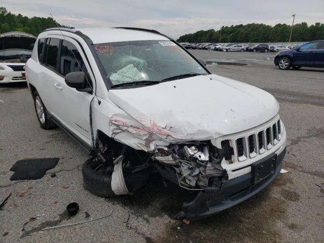 1J4NT1FB7BD138135 - 2011 JEEP COMPASS SP WHITE photo 1