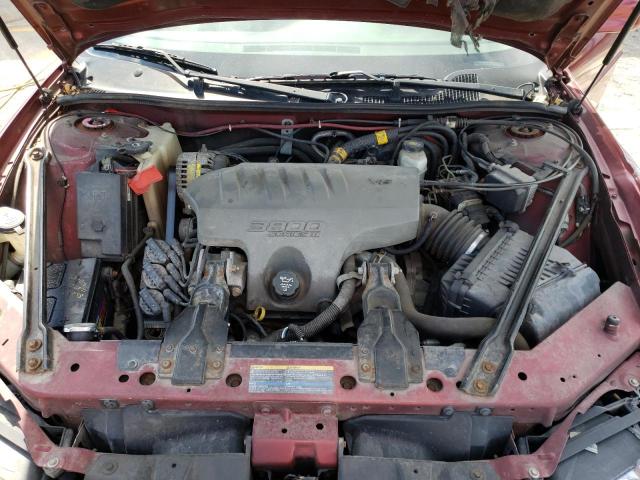 1G2WP52K13F177129 - 2003 PONTIAC GRAND PRIX MAROON photo 7