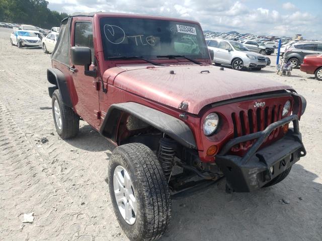 1J4AA2D1XBL544677 - 2011 JEEP WRANGLER S BURGUNDY photo 1