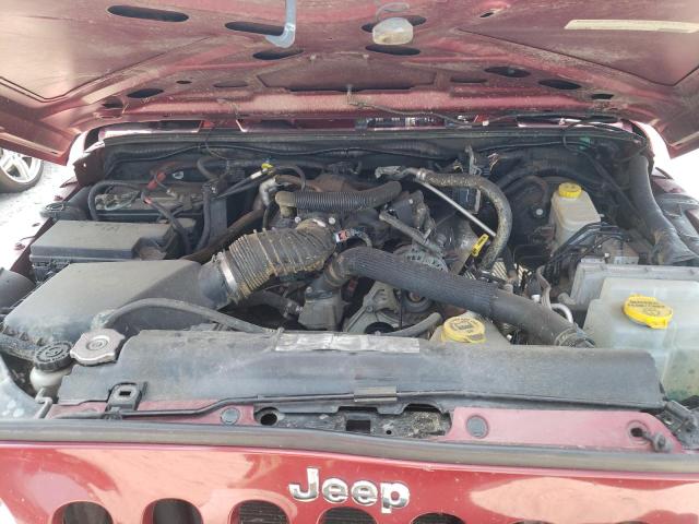 1J4AA2D1XBL544677 - 2011 JEEP WRANGLER S BURGUNDY photo 7