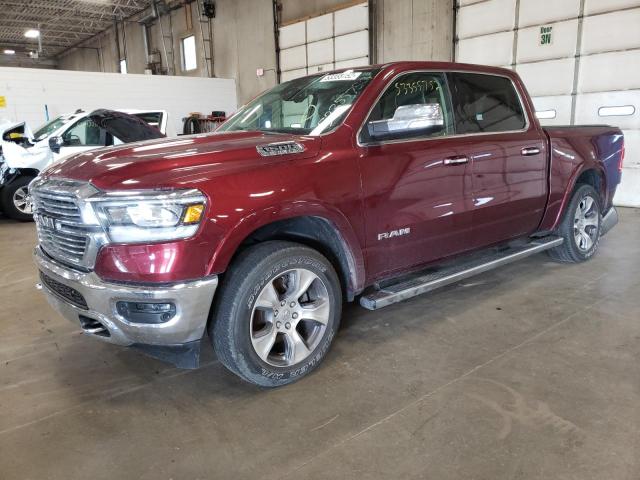 1C6SRFJT0KN807495 - 2019 RAM 1500 LARAM BURGUNDY photo 2