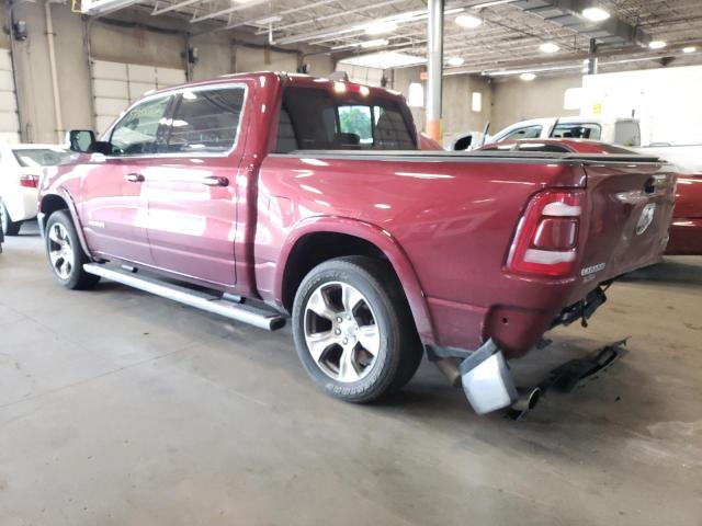 1C6SRFJT0KN807495 - 2019 RAM 1500 LARAM BURGUNDY photo 3