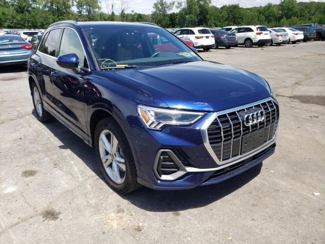 WA1EECF3XN1080963 - 2022 AUDI Q3 PREMIUM BLUE photo 1