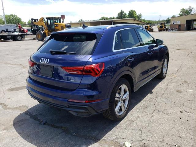 WA1EECF3XN1080963 - 2022 AUDI Q3 PREMIUM BLUE photo 4