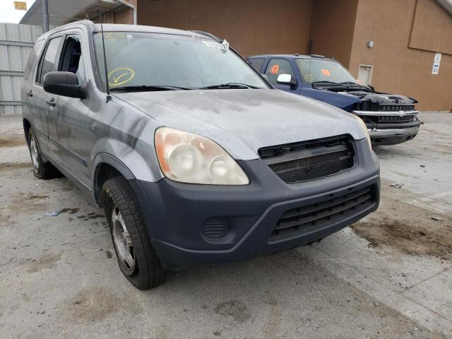 JHLRD78525C049570 - 2005 HONDA CR-V LX SILVER photo 9