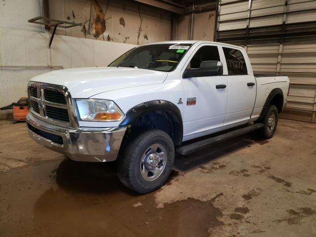 3C6UD5CL0CG135222 - 2012 DODGE RAM 2500 S WHITE photo 2