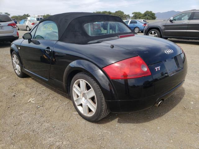 TRUTC28N851008421 - 2005 AUDI TT BLACK photo 3