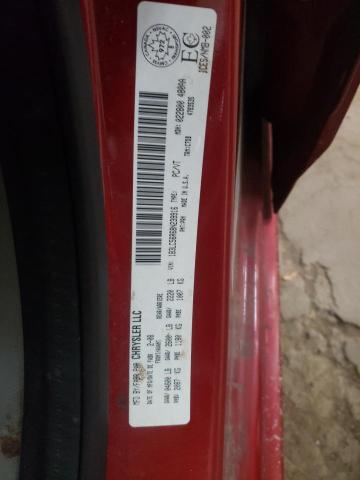 1B3LC56R68N239916 - 2008 DODGE AVENGER SX RED photo 10