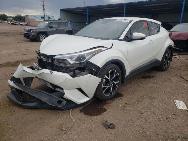 NMTKHMBX1JR005966 - 2018 TOYOTA C-HR XLE WHITE photo 2