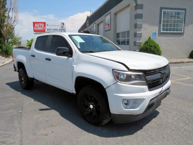 1GCGTCENXJ1127989 - 2018 CHEVROLET COLORADO L WHITE photo 1