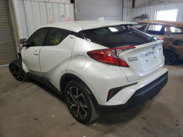 JTNKHMBX1L1085749 - 2020 TOYOTA C-HR XLE WHITE photo 3