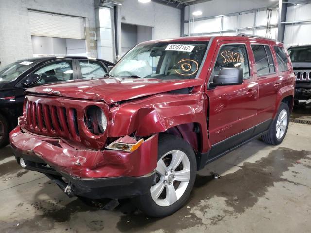 1C4NJPFA1CD670648 - 2012 JEEP PATRIOT LA RED photo 2