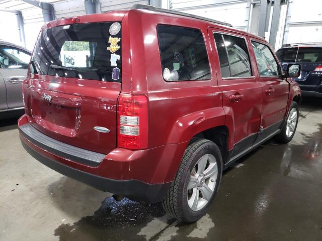 1C4NJPFA1CD670648 - 2012 JEEP PATRIOT LA RED photo 4