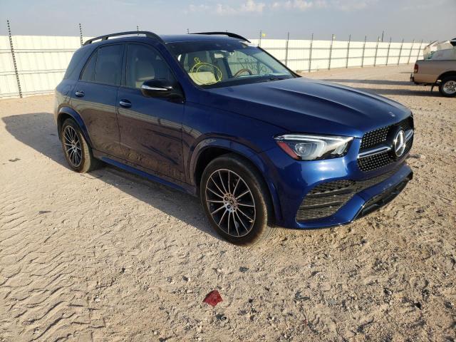 4JGFB4KB9LA150290 - 2020 MERCEDES-BENZ GLE 350 4M BLUE photo 1