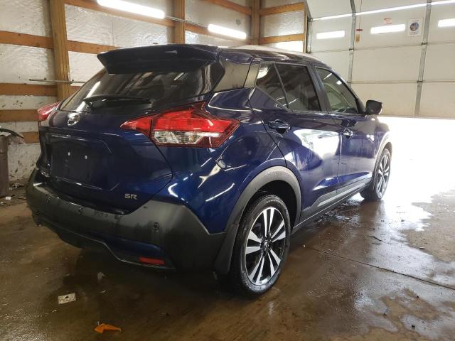 3N1CP5DV7LL565450 - 2020 NISSAN KICKS SR BLUE photo 4