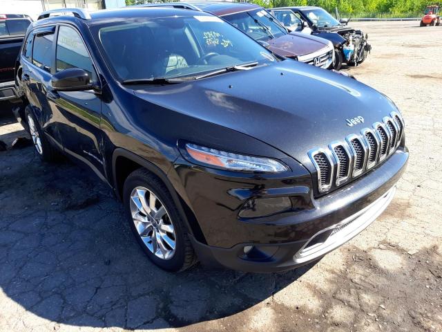 1C4PJLDB2GW243034 - 2016 JEEP CHEROKEE L BLACK photo 1