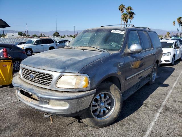 1FMPU18L2WLA82551 - 1998 FORD EXPEDITION BLUE photo 2