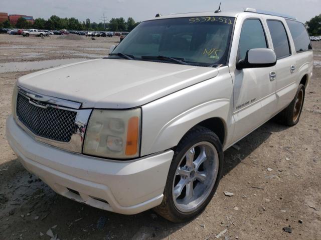 3GYFK66N74G197108 - 2004 CADILLAC ESCALADE E WHITE photo 2