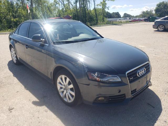 WAUSF78K79A088507 - 2009 AUDI A4 2.0T PR GRAY photo 1