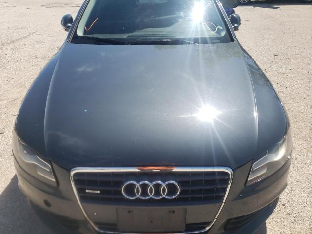 WAUSF78K79A088507 - 2009 AUDI A4 2.0T PR GRAY photo 7