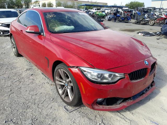 WBA4R9C51HK878505 - 2017 BMW 430XI RED photo 1