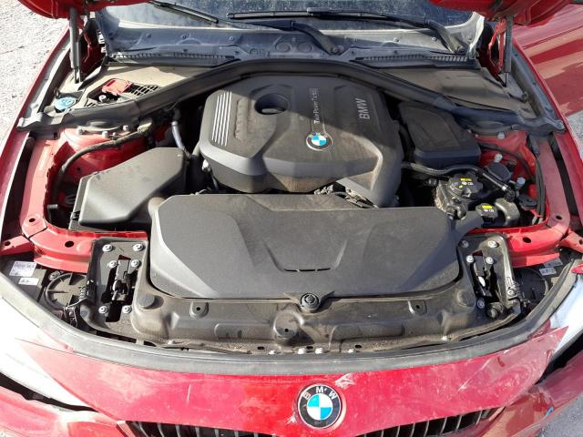 WBA4R9C51HK878505 - 2017 BMW 430XI RED photo 7