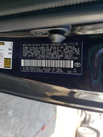 JTKJF5C77GJ020705 - 2016 TOYOTA SCION TC შავი ფოტო 10