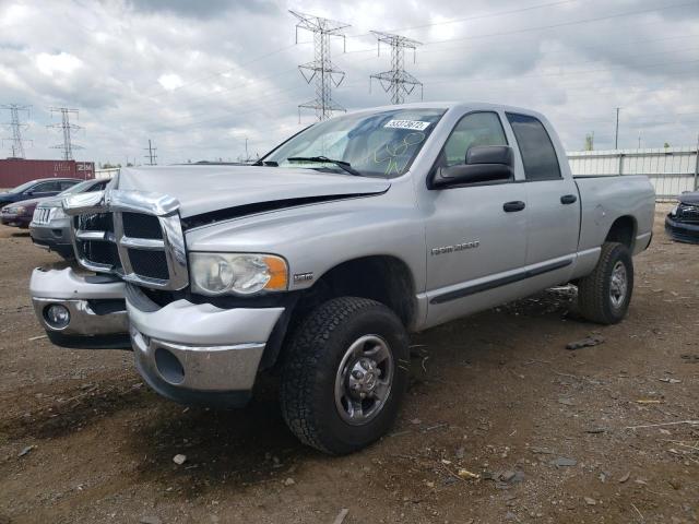 1D7KU28D74J256058 - 2004 DODGE RAM 2500 S SILVER photo 2