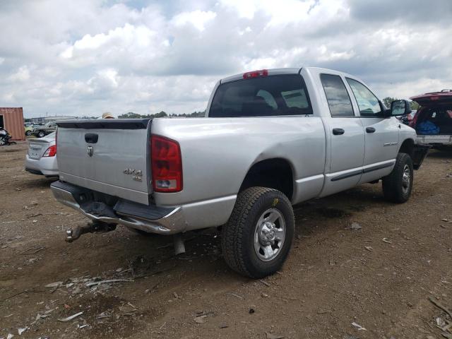 1D7KU28D74J256058 - 2004 DODGE RAM 2500 S SILVER photo 4