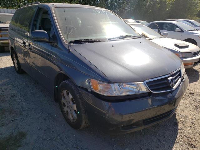 5FNRL18694B113580 - 2004 HONDA ODYSSEY EX GRAY photo 1