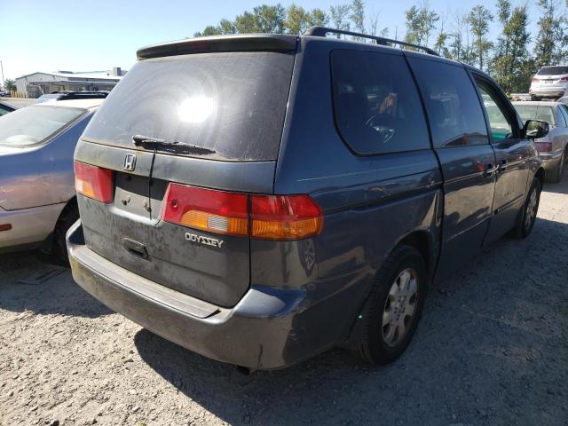 5FNRL18694B113580 - 2004 HONDA ODYSSEY EX GRAY photo 4