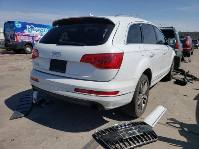 WA1LGAFE7DD006713 - 2013 AUDI Q7 PREMIUM أبيض صورة 4