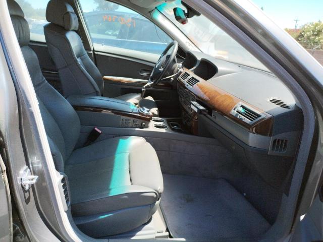 WBAGN63493DR11181 - 2003 BMW 7 SERIES ნაცრისფერი ფოტო 5