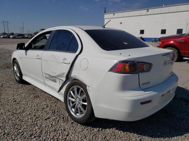 JA32U2FU8CU022441 - 2012 MITSUBISHI LANCER ES/ WHITE photo 3