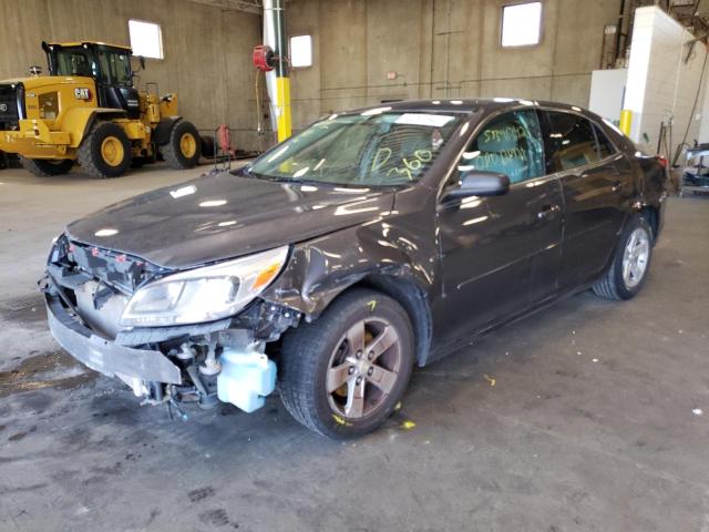 1G11B5SA6DF194529 - 2013 CHEVROLET MALIBU LS GRAY photo 2