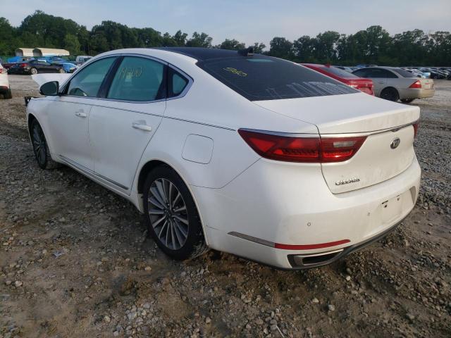 KNALC4J1XH5073505 - 2017 KIA CADENZA PR WHITE photo 3