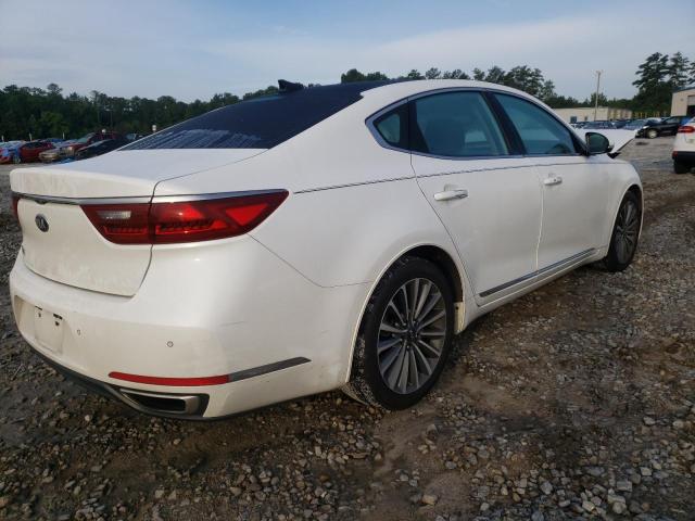 KNALC4J1XH5073505 - 2017 KIA CADENZA PR WHITE photo 4