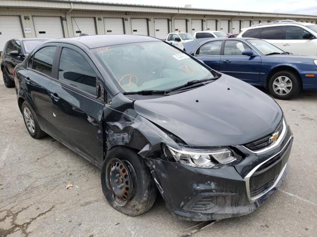 1G1JB5SH7H4133141 - 2017 CHEVROLET SONIC LS GRAY photo 1