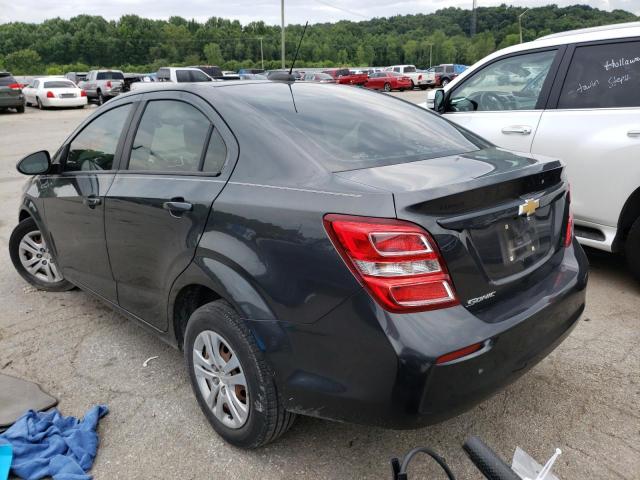 1G1JB5SH7H4133141 - 2017 CHEVROLET SONIC LS GRAY photo 3