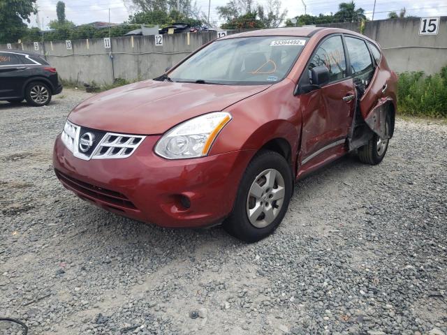 JN8AS5MTXDW005715 - 2013 NISSAN ROGUE S RED photo 2