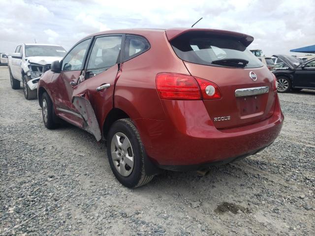 JN8AS5MTXDW005715 - 2013 NISSAN ROGUE S RED photo 3