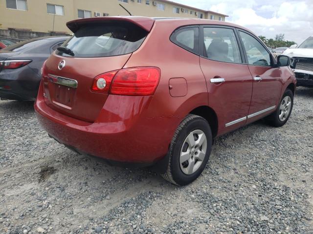 JN8AS5MTXDW005715 - 2013 NISSAN ROGUE S RED photo 4