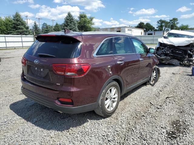 5XYPGDA38KG436893 - 2019 KIA SORENTO L MAROON photo 4